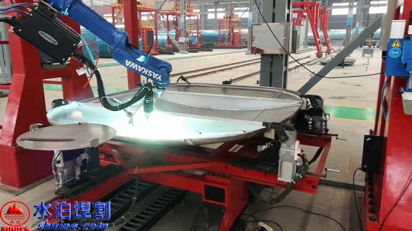 三星加強筋焊接機器人視頻_104244067