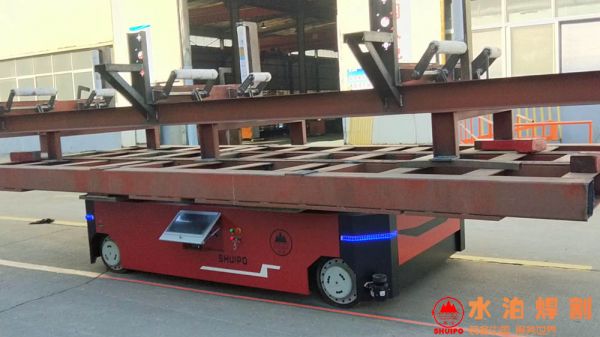SHUIPO AGV 負重行駛平穩(wěn) SHUIPO AGV 負重行駛平穩(wěn)