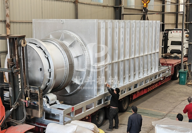 連續(xù)式環(huán)保椰殼炭化設備贏得廣東客戶青睞